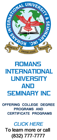 ROMANS INTERNATIONAL  UNIVERSITY AND SEMINARY INC.