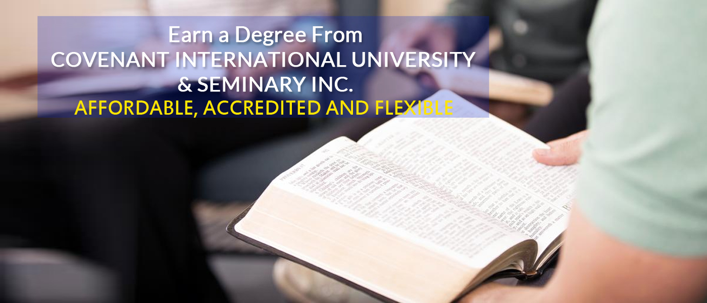 Covenant International University & Seminary online